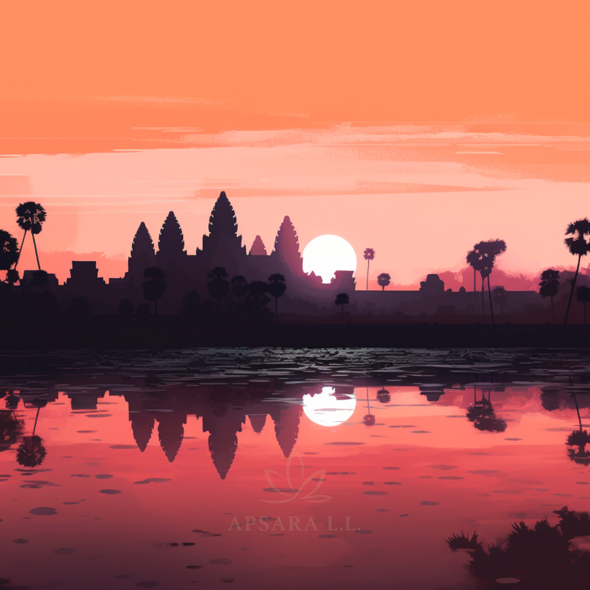 Angkor at Dusk | Almost Love Collection