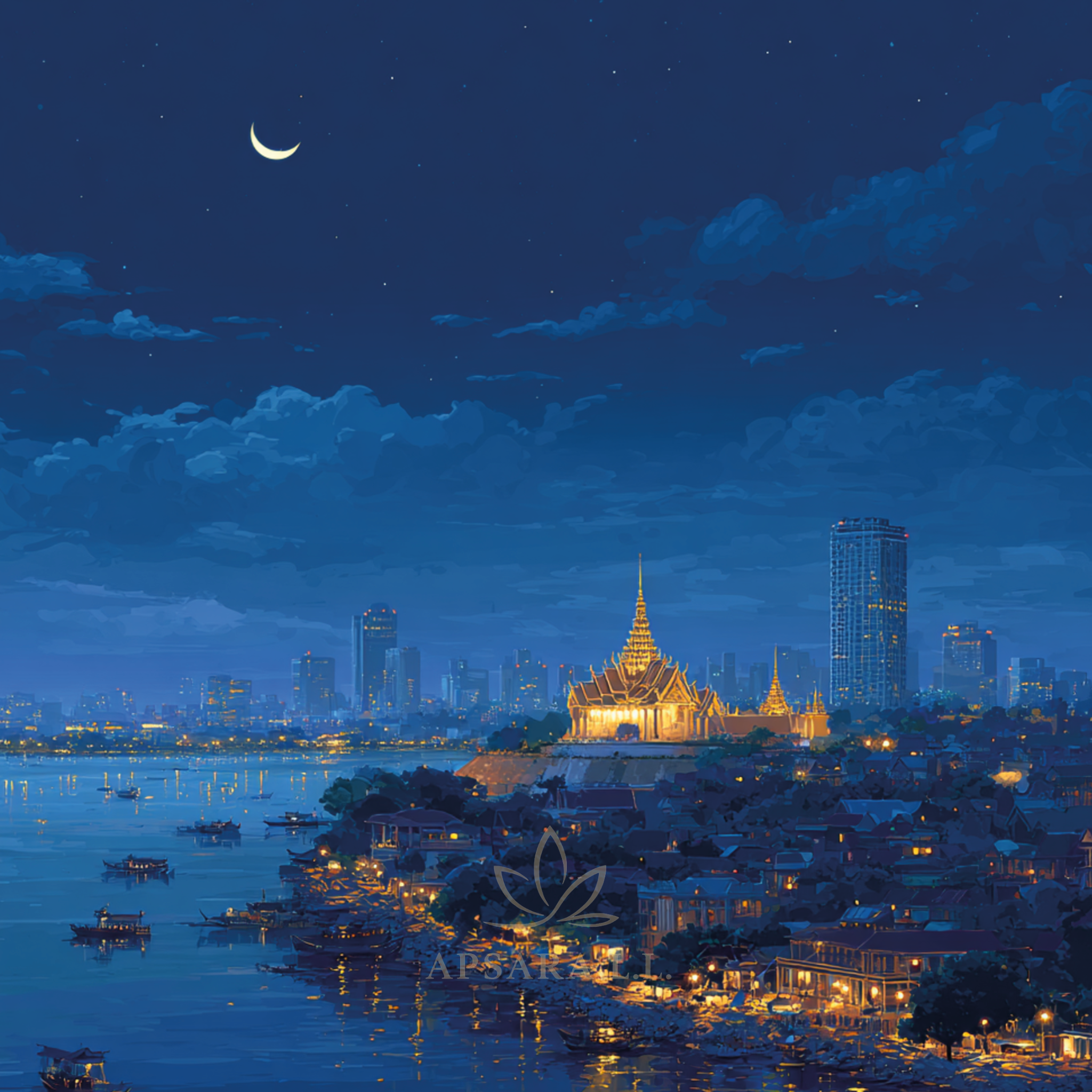 Phnom Penh at Night | Almost Love Collection