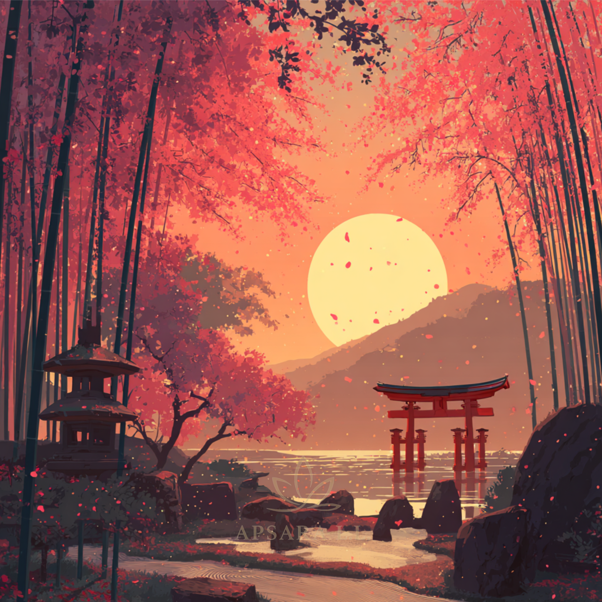 Kyoto at Sunset | Almost Love Collection
